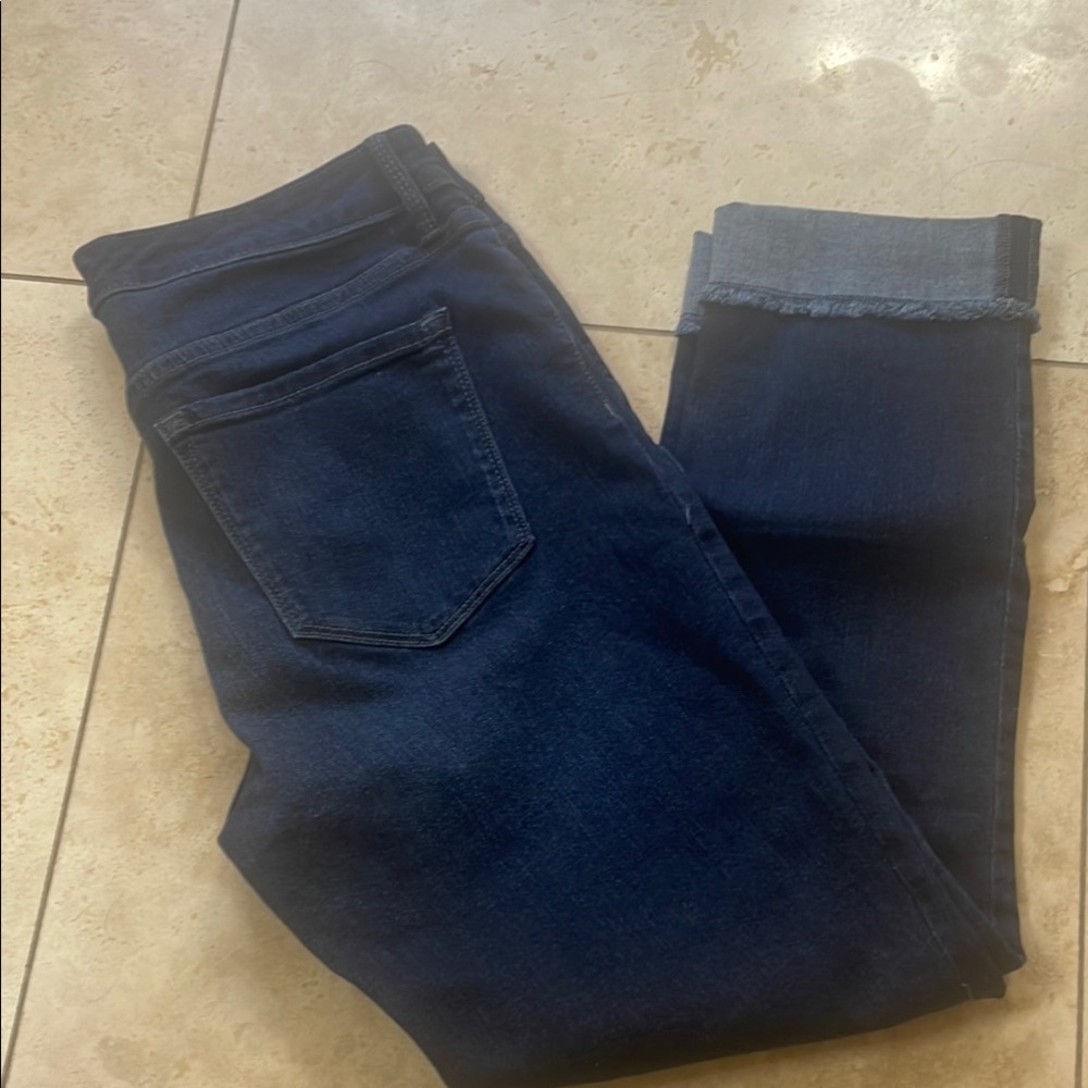 Nine West Dark Blue Ankle Jeans